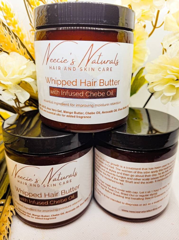 Hair care is here. Introducing Neecie's Naturals Whipped Hair Butter.